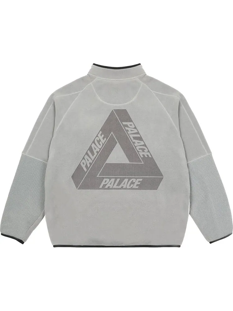 Куртка Palace Polartec 1/4 Zip Jacket 'Grey' — изображение 2 из 2, серый