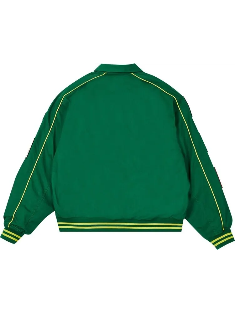 Бомбер Palace Patches Cotton Bomber 'Kelly Green' — изображение 2 из 2, зеленый