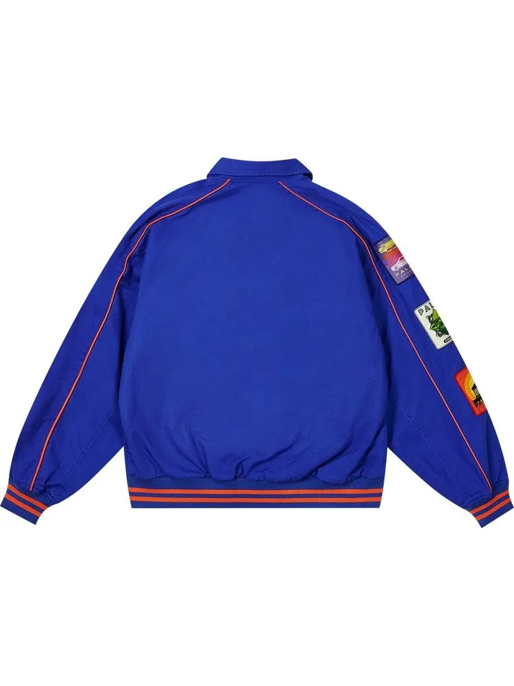 Бомбер Palace Patches Cotton Bomber 'Royal Blue' — изображение 2 из 2, синий