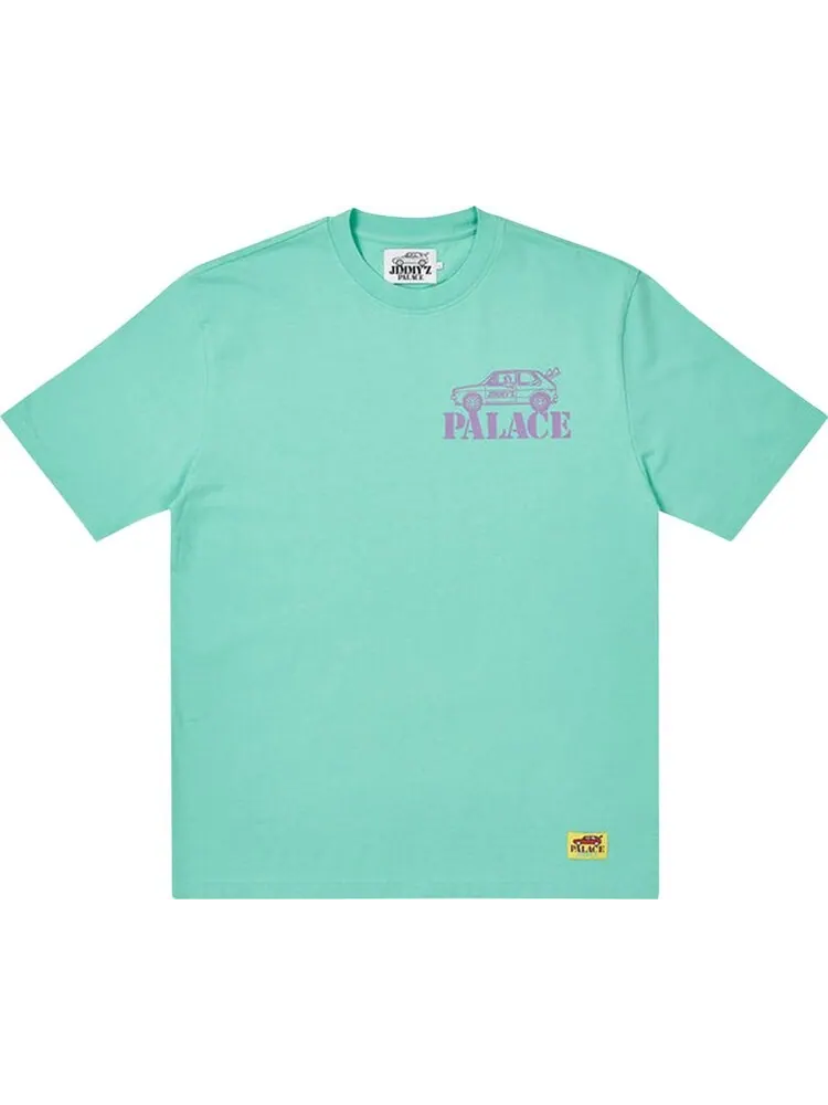 Футболка Palace Jimmy'z Washed T-Shirt 'Mint' — изображение 1 из 2, зеленый