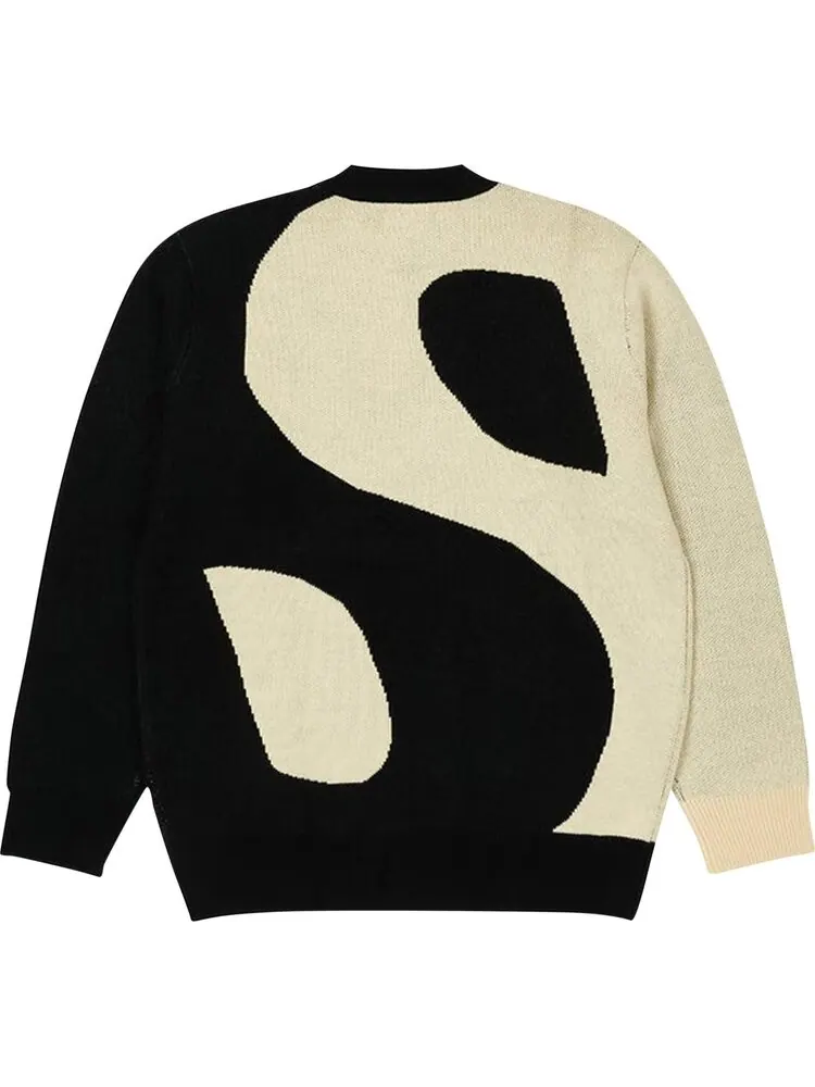 Джемпер Palace Yin Yang Knit 'Cream/Black' — изображение 2 из 2, бежевый