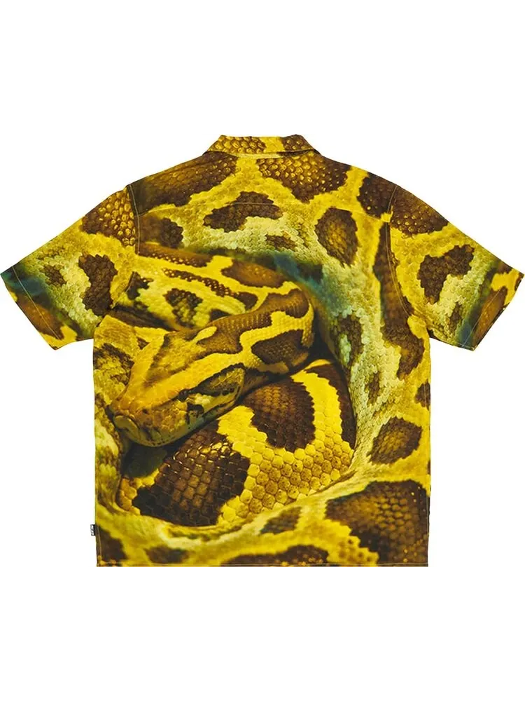 Рубашка Palace Snake Shirt 'Yellow' — изображение 2 из 2, желтый