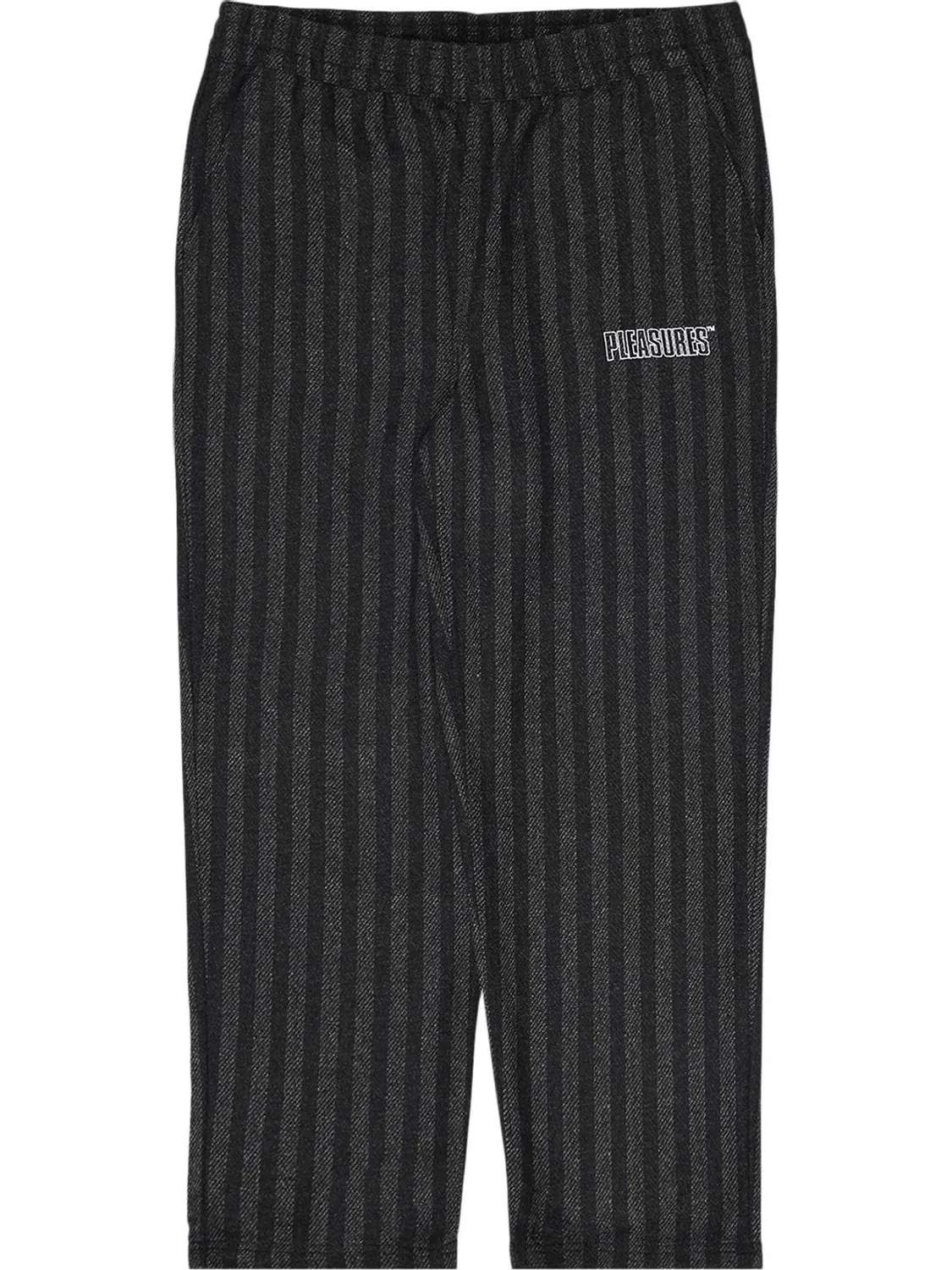 Брюки Pleasures Control Striped Easy Pant 'Black' — изображение 1 из 3, черный