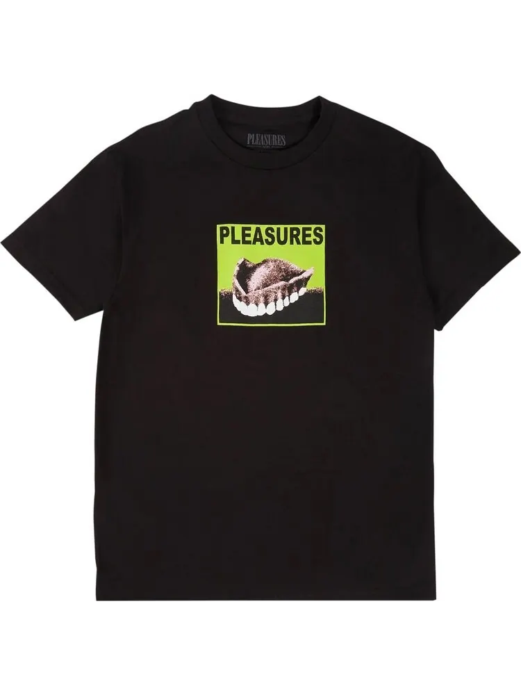 Футболка Pleasures Dental Tee 'Black' — изображение 1 из 1, черный