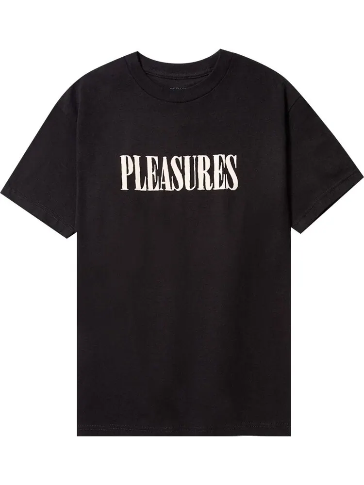 Футболка Pleasures Tickle Logo T-Shirt 'Black' — изображение 1 из 2, черный