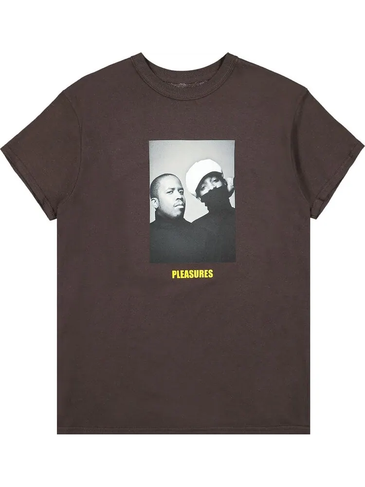 Футболка Pleasures Vocabulary T-Shirt 'Brown' — изображение 1 из 4, коричневый