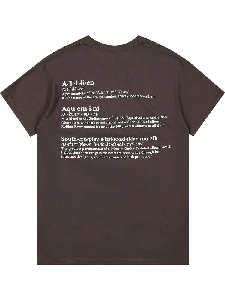 Футболка Pleasures Vocabulary T-Shirt 'Brown' — изображение 2 из 4, коричневый