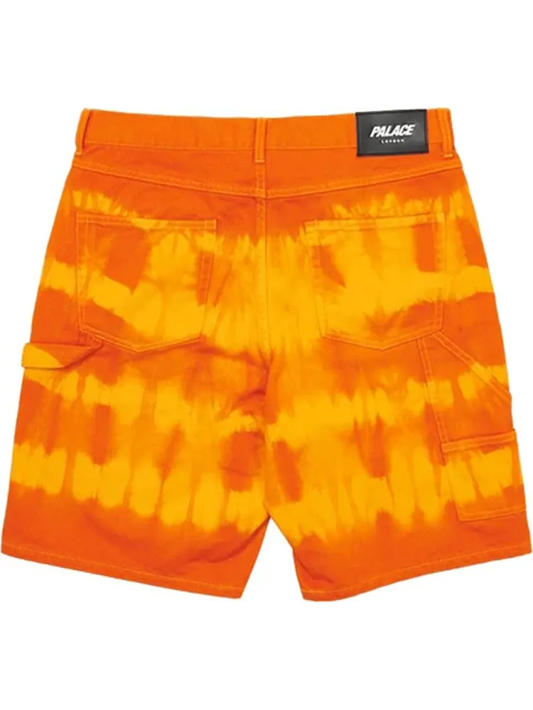 Шорты Palace Tie-Dye Shorts 'Orange' — изображение 2 из 2, оранжевый