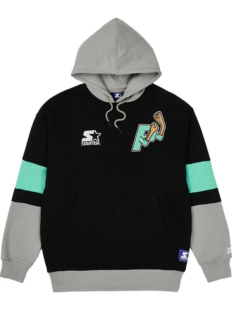 Толстовка Palace x Starter Hood 'Black' — изображение 1 из 2, черный