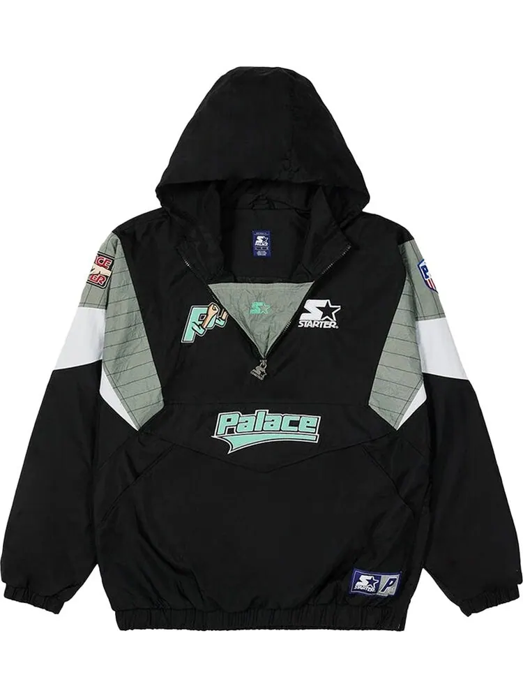 Куртка Palace x Starter Breakaway Jacket 'Black' — изображение 2 из 3, черный