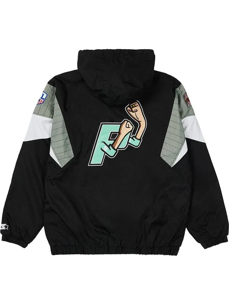 Куртка Palace x Starter Breakaway Jacket 'Black' — изображение 3 из 3, черный