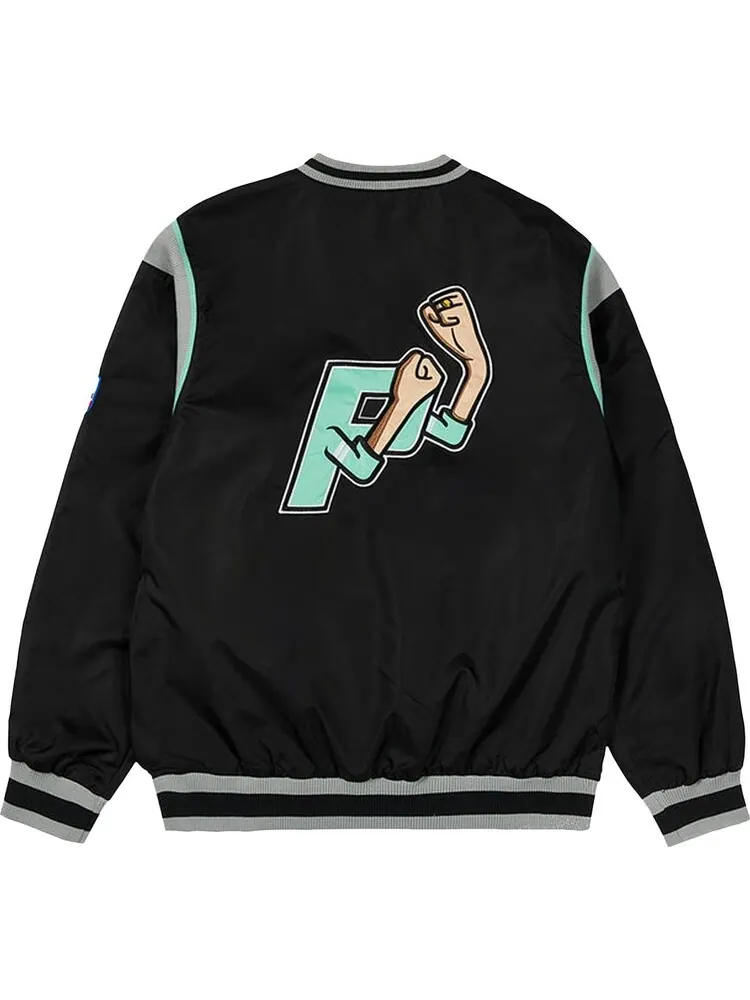 Пуловер Palace x Starter Warm Up Pullover 'Black' — изображение 2 из 2, черный