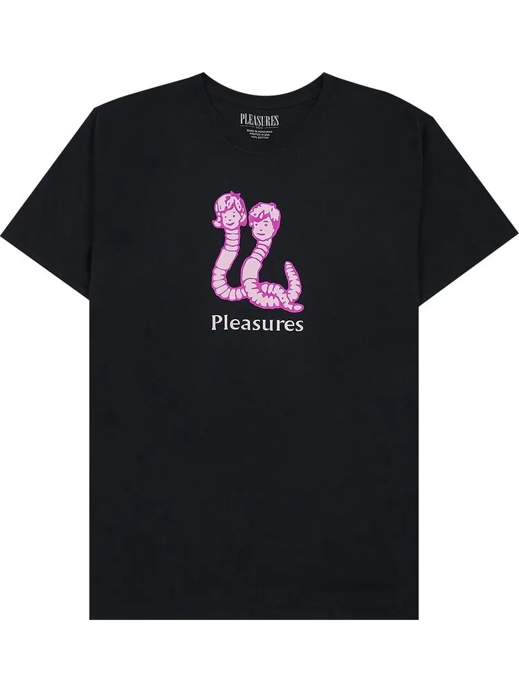 Футболка Pleasures Mud Pigment T-Shirt 'Black' — изображение 1 из 1, черный