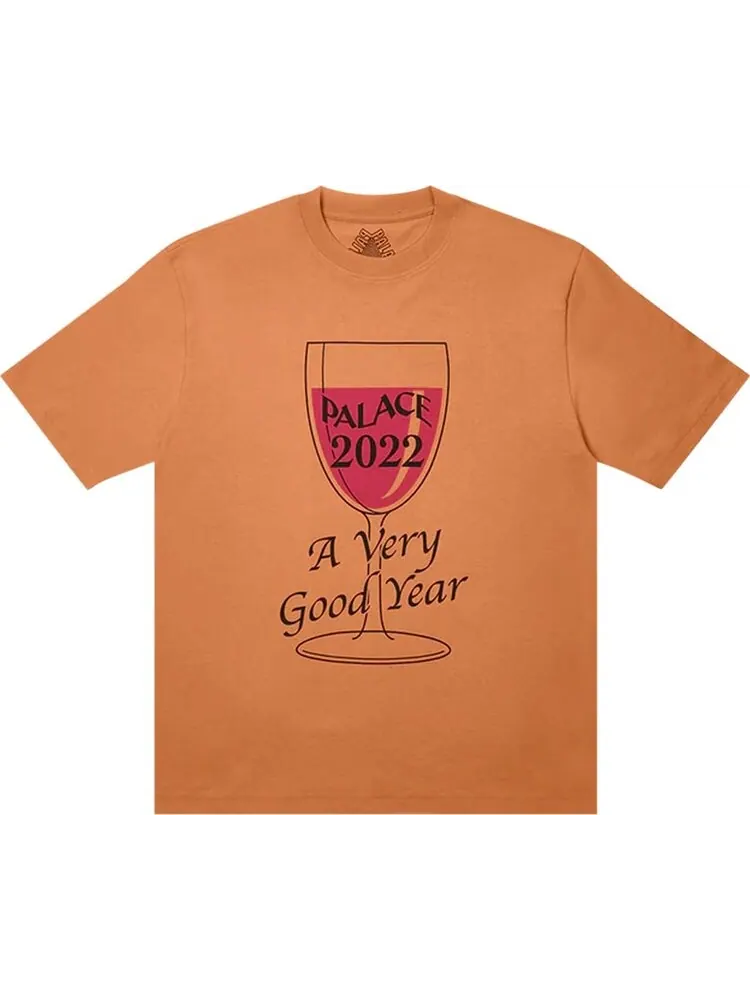 Футболка Palace Good Year T-Shirt 'Caramel' — изображение 1 из 1, оранжевый