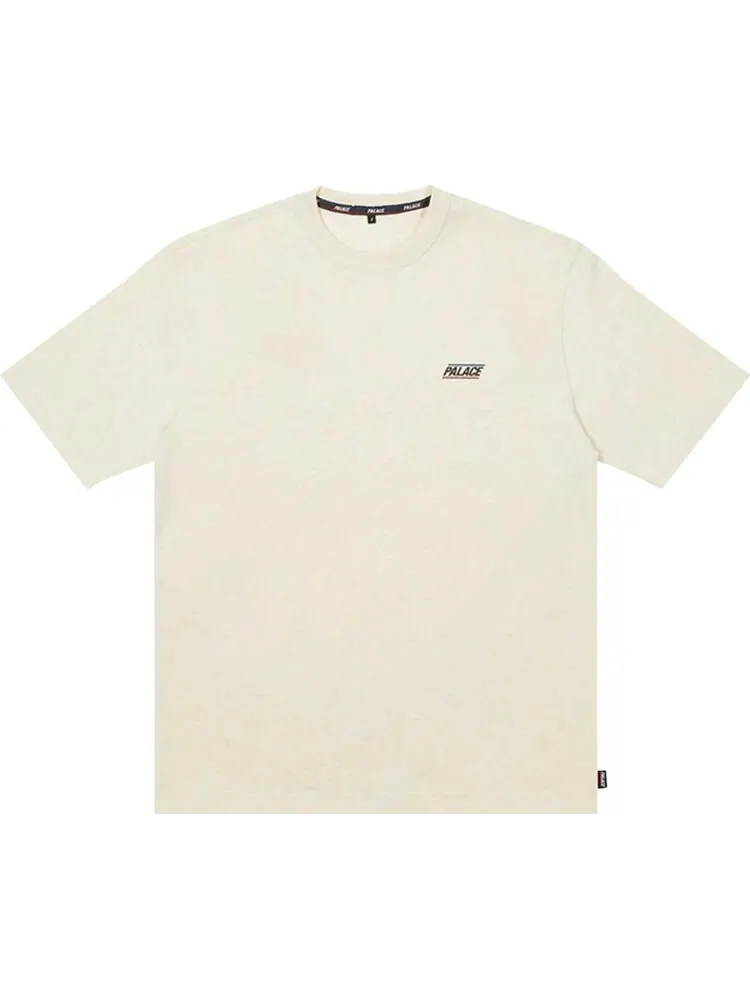 Футболка Palace Basically A T-Shirt 'Oatmeal Marl' — изображение 1 из 1, бежевый