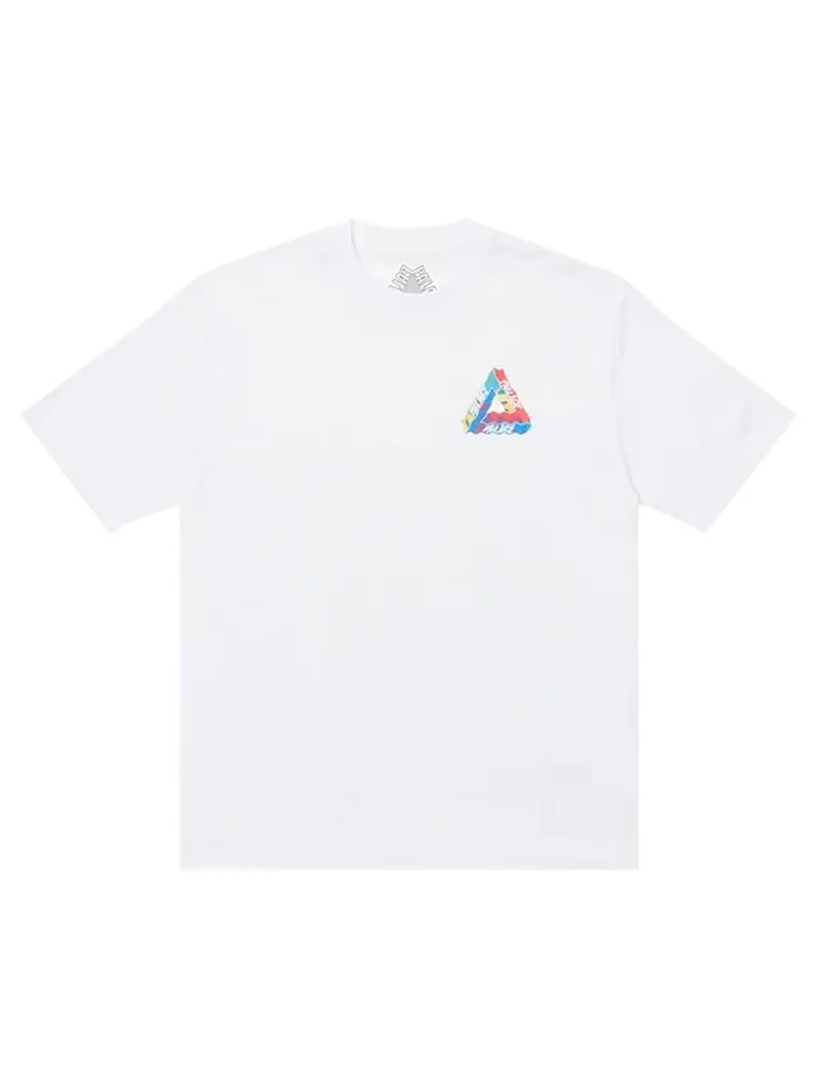 Футболка Palace Tri-Visions T-Shirt 'White' — изображение 1 из 2, белый