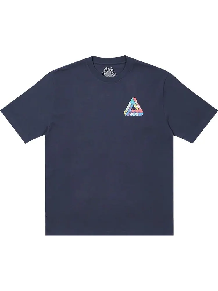 Футболка Palace Tri-Visions T-Shirt 'Navy' — изображение 1 из 2, синий