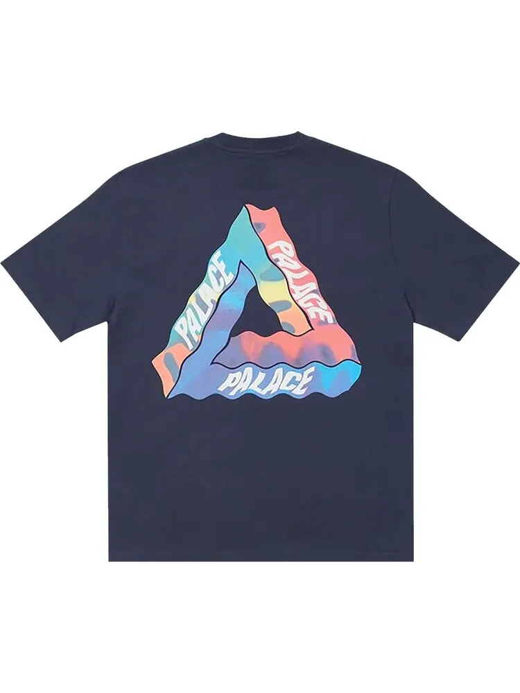 Футболка Palace Tri-Visions T-Shirt 'Navy' — изображение 2 из 2, синий