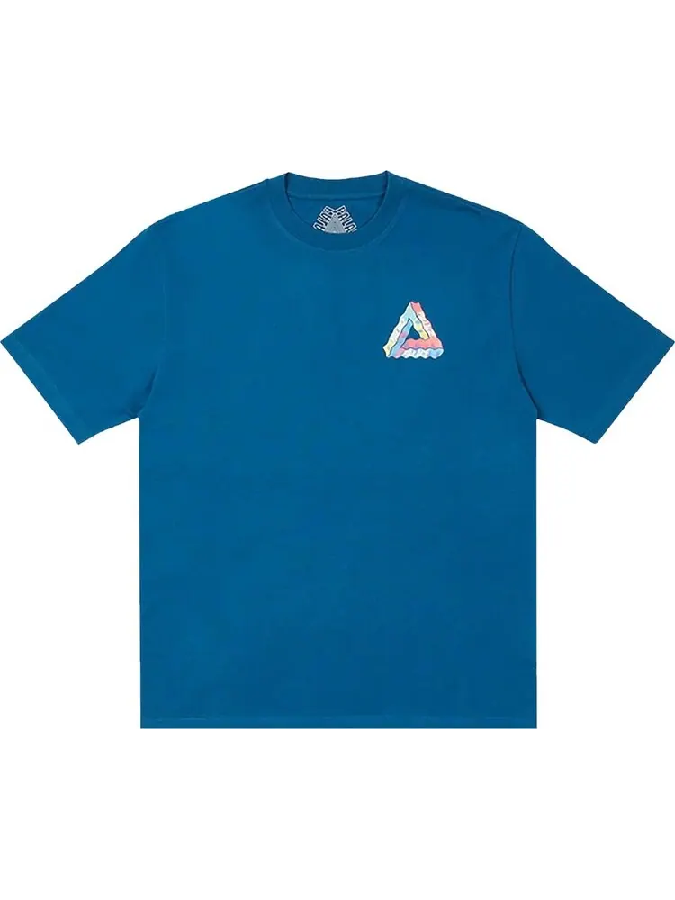 Футболка Palace Tri-Visions T-Shirt 'Blue' — изображение 1 из 2, синий
