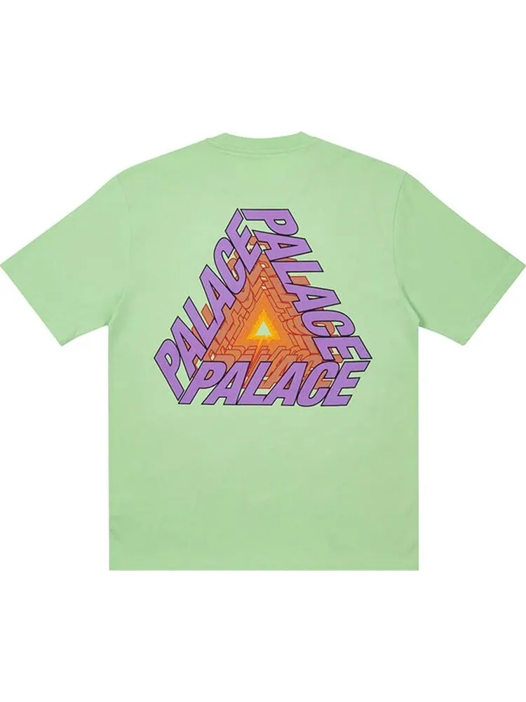 Футболка Palace P3 Bare Times T-Shirt 'Pistachio' — изображение 2 из 2, зеленый
