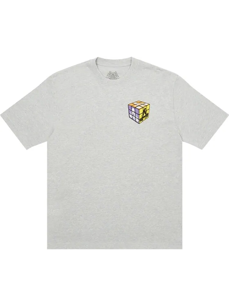 Футболка Palace Don'T Be Square T-Shirt 'Grey Marl' — изображение 1 из 2, серый