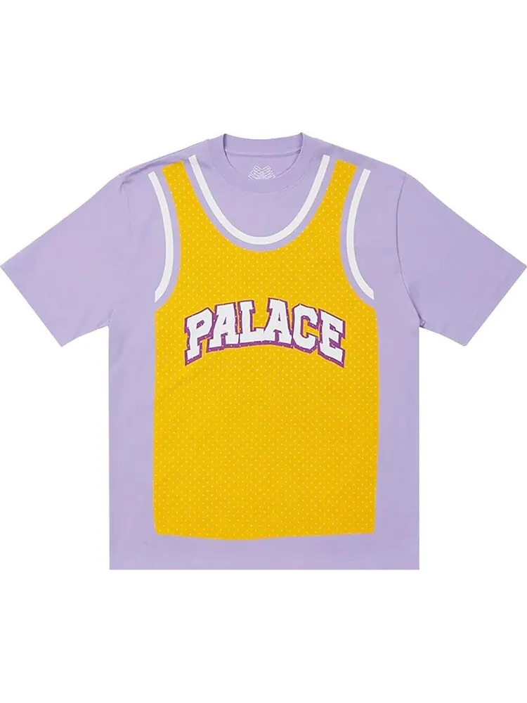 Футболка Palace Vest T-Shirt 'Violet' — изображение 1 из 2, фиолетовый