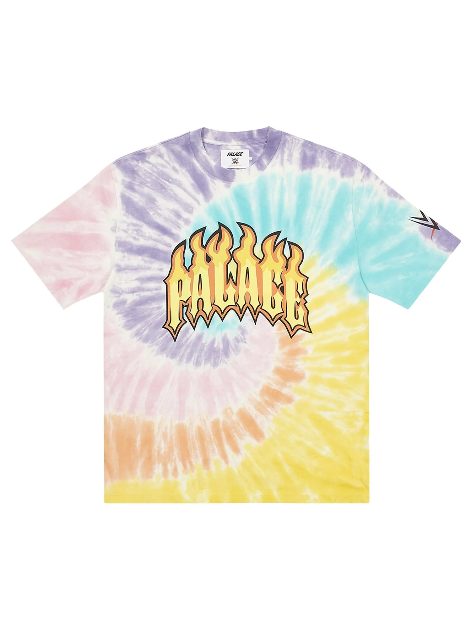 Футболка Palace x WWE Dude с надписью Tie-Dye — изображение 1 из 2