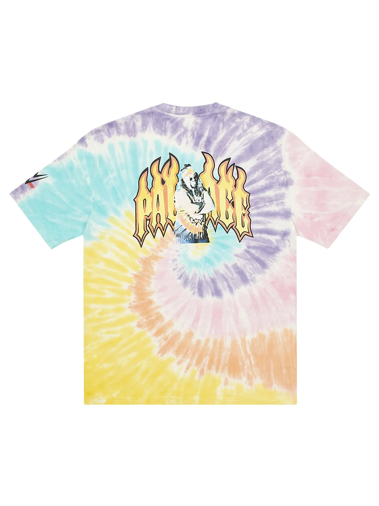 Футболка Palace x WWE Dude с надписью Tie-Dye — изображение 2 из 2