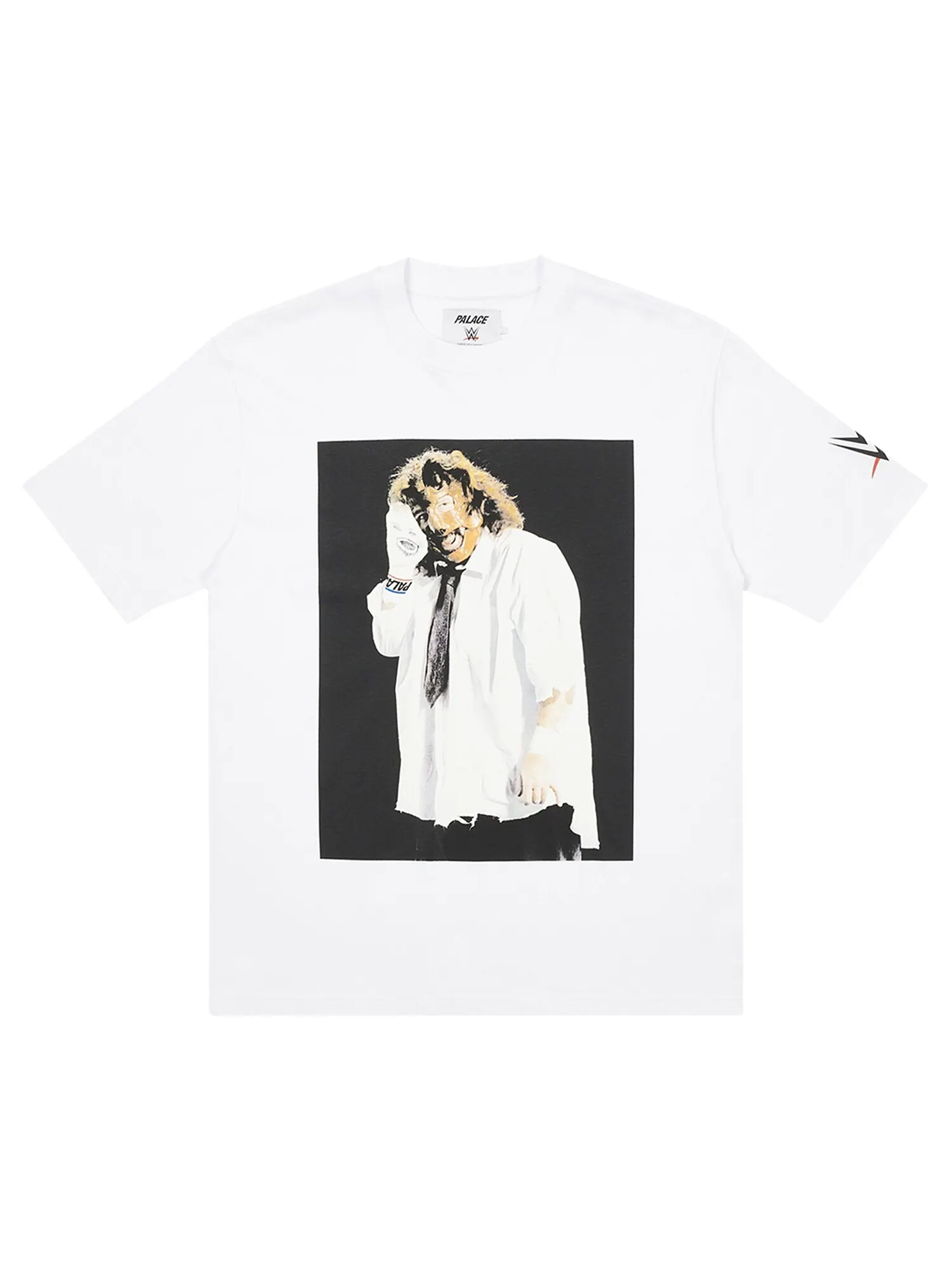 Футболка Palace x WWE Mankind Белая — изображение 1 из 1