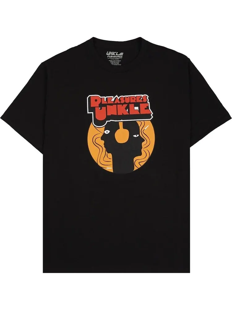 Футболка Pleasures Headphones T-Shirt 'Black' — изображение 1 из 1, черный