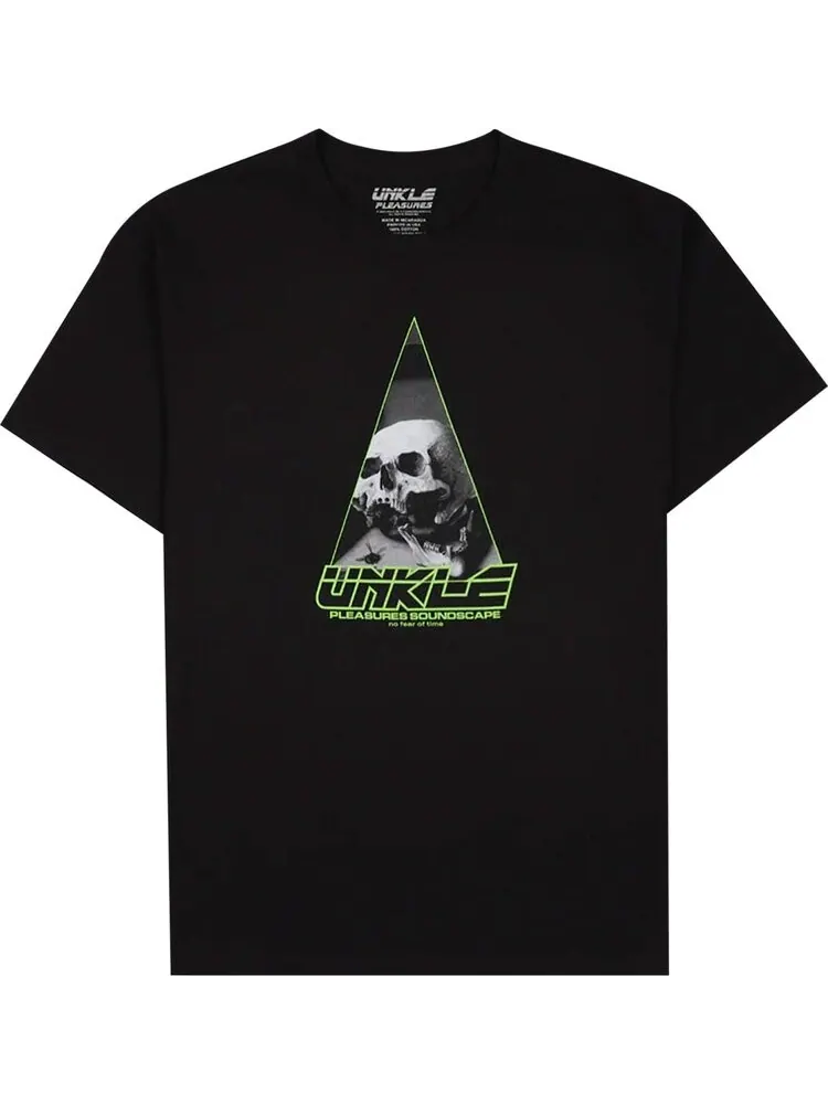 Футболка Pleasures Soundscape T-Shirt 'Black' — изображение 1 из 2, черный