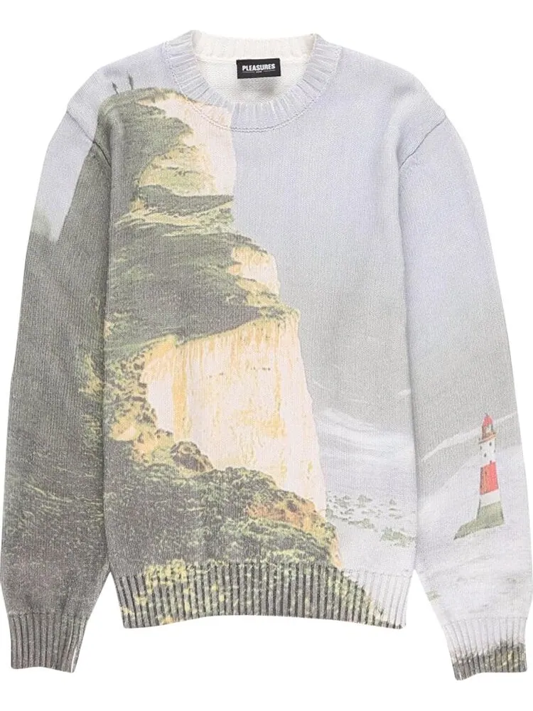 Свитер Pleasures Moon Sweater 'Multicolor' — изображение 1 из 2, мульти