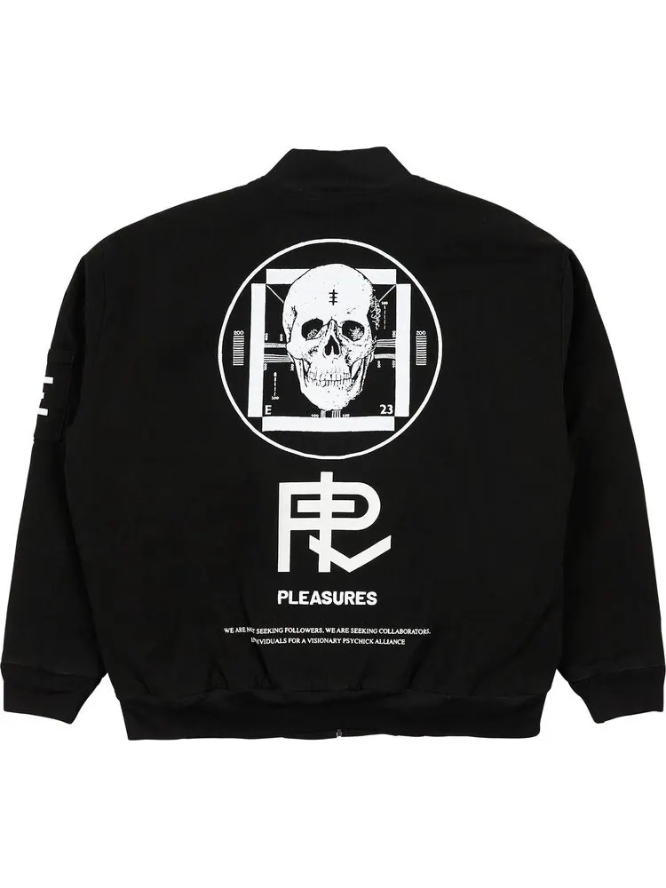 Куртка Pleasures Visionary Mechanics Jacket 'Black' — изображение 2 из 2, черный