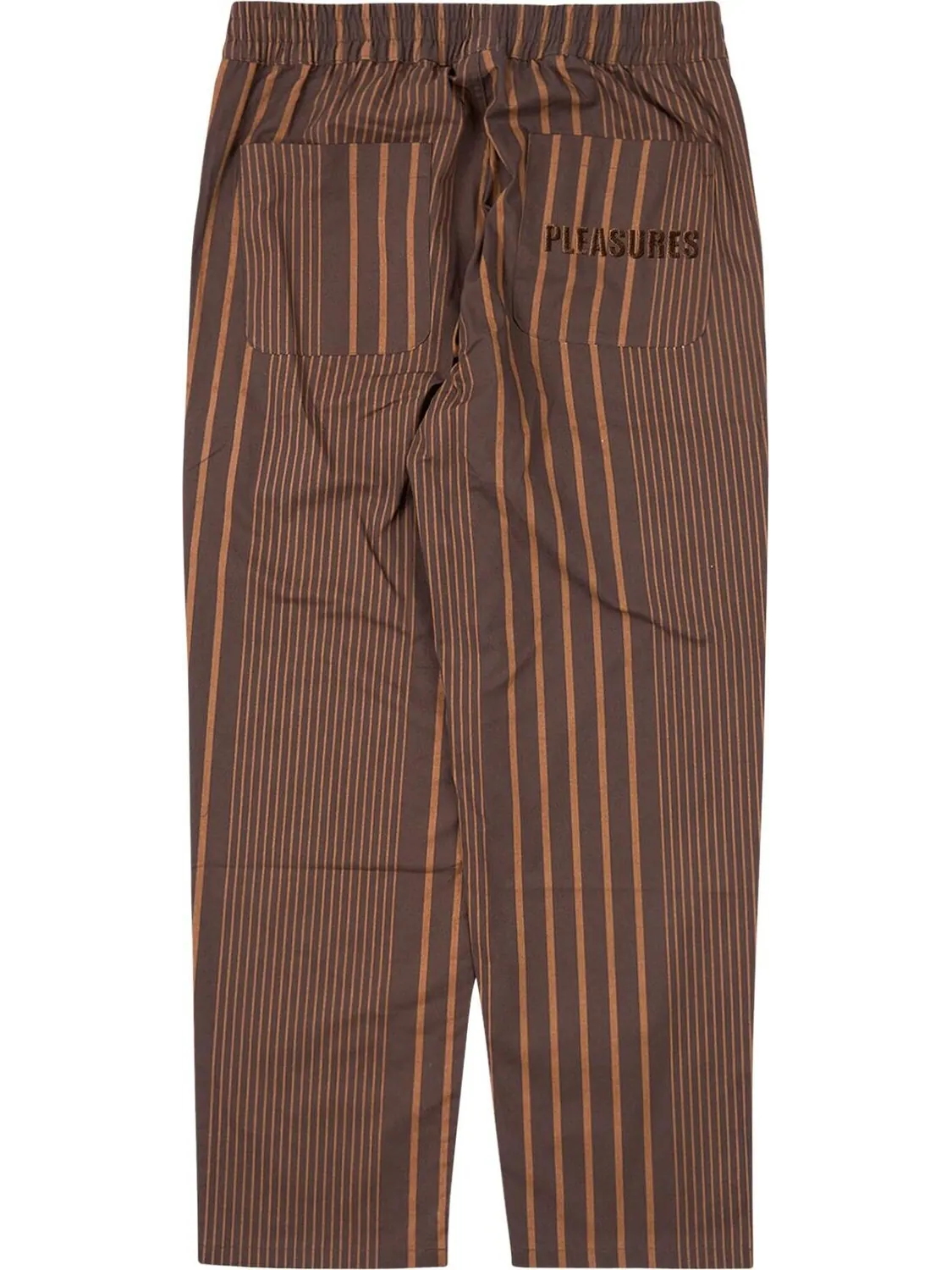 Брюки Pleasures Optics Easy Pant 'Brown' — 1