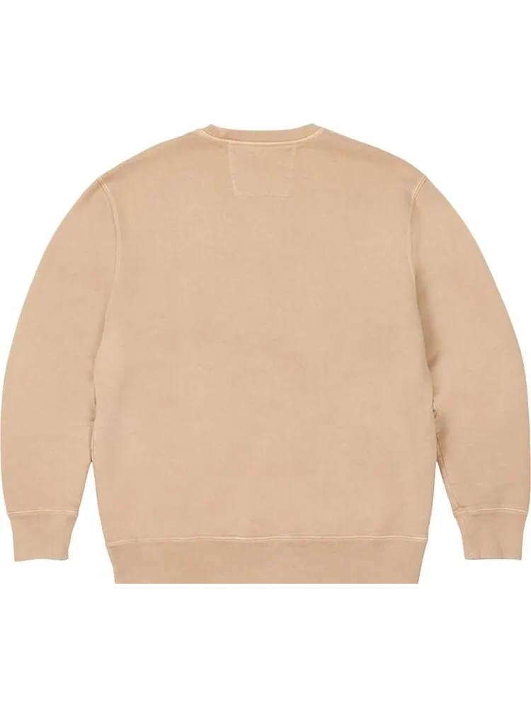 Толстовка Palace x C.P. Company Classic Over Dyed Crew Sweat 'Stone' — изображение 2 из 2, загар