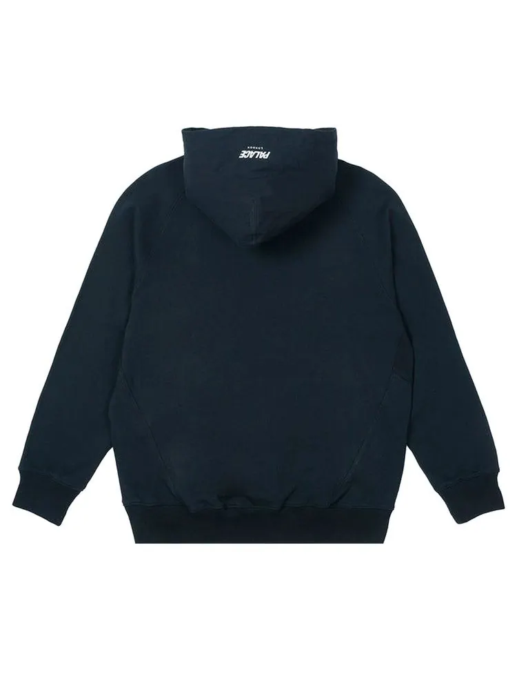 Толстовка Palace 1/4 Zip Cotton Panel — изображение 2 из 2, темно-синий