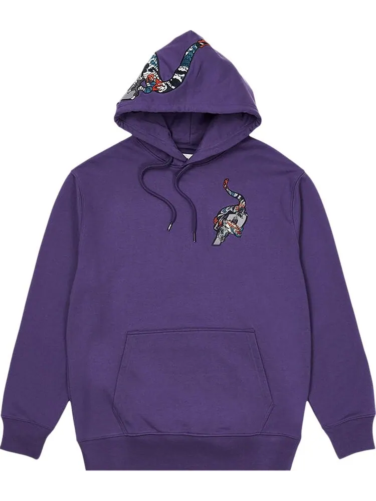 Толстовка Palace Dragon P-3 Hood 'Purple' — изображение 1 из 2, фиолетовый