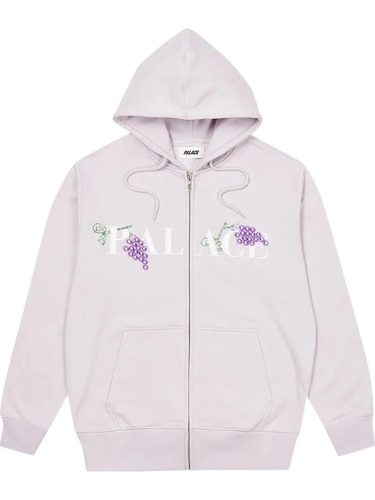 Толстовка Palace Grape Zip Hood 'Lilac' — изображение 1 из 2, фиолетовый