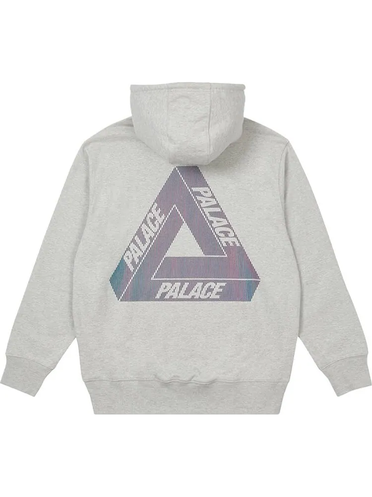 Толстовка Palace Tri-Lenticular Hood 'Grey Marl' — изображение 2 из 2, серый