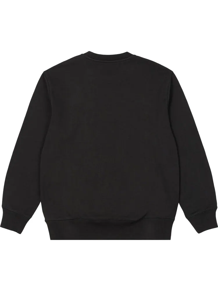 Толстовка Palace Bun 5G Crew 'Black' — изображение 2 из 2, черный