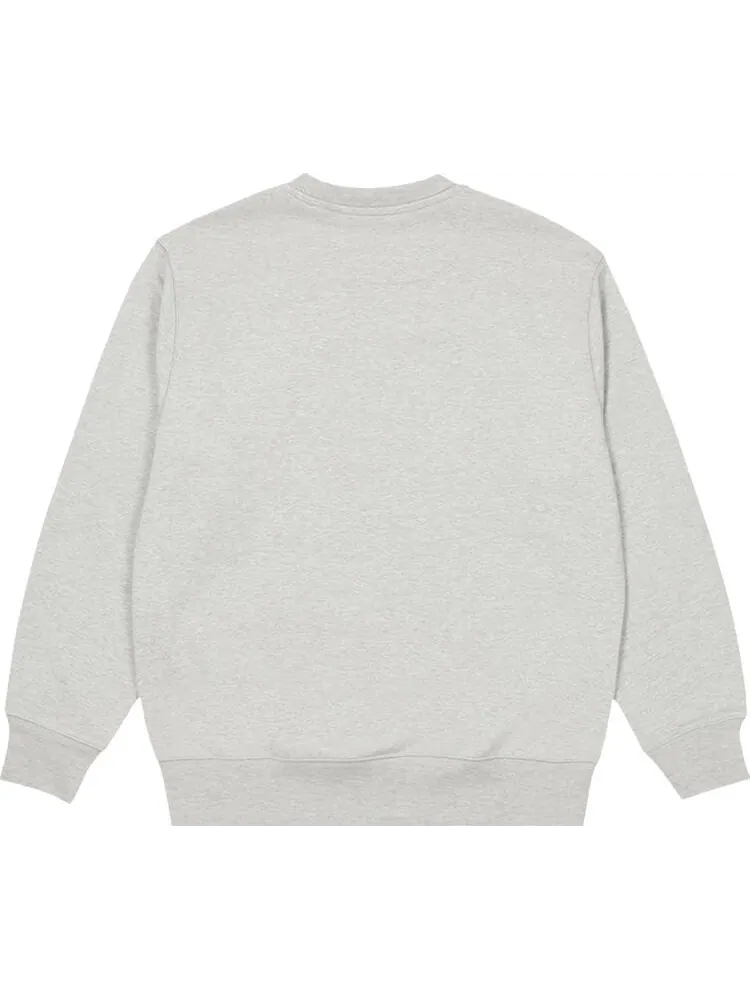 Толстовка Palace Bun 5G Crew 'Grey Marl' — изображение 2 из 2, серый