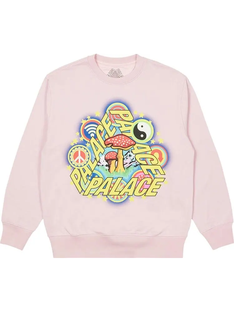Толстовка Palace Bun 5G Crew 'Pink' — изображение 1 из 2, розовый