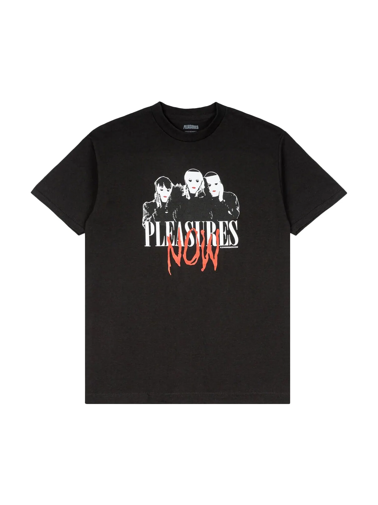 Футболка Pleasures Masks Черная — изображение 1 из 3, черный