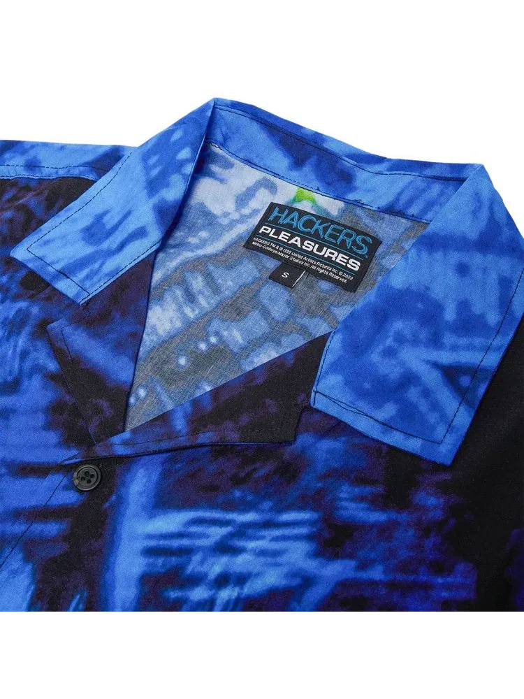 Топ Pleasures Virus Rayon Button Down — изображение 3 из 3, черный