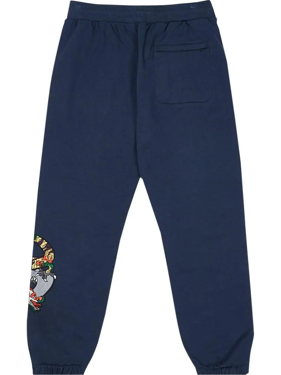 Спортивные брюки Palace Dragon Sweatpants 'Navy' — изображение 2 из 2, синий