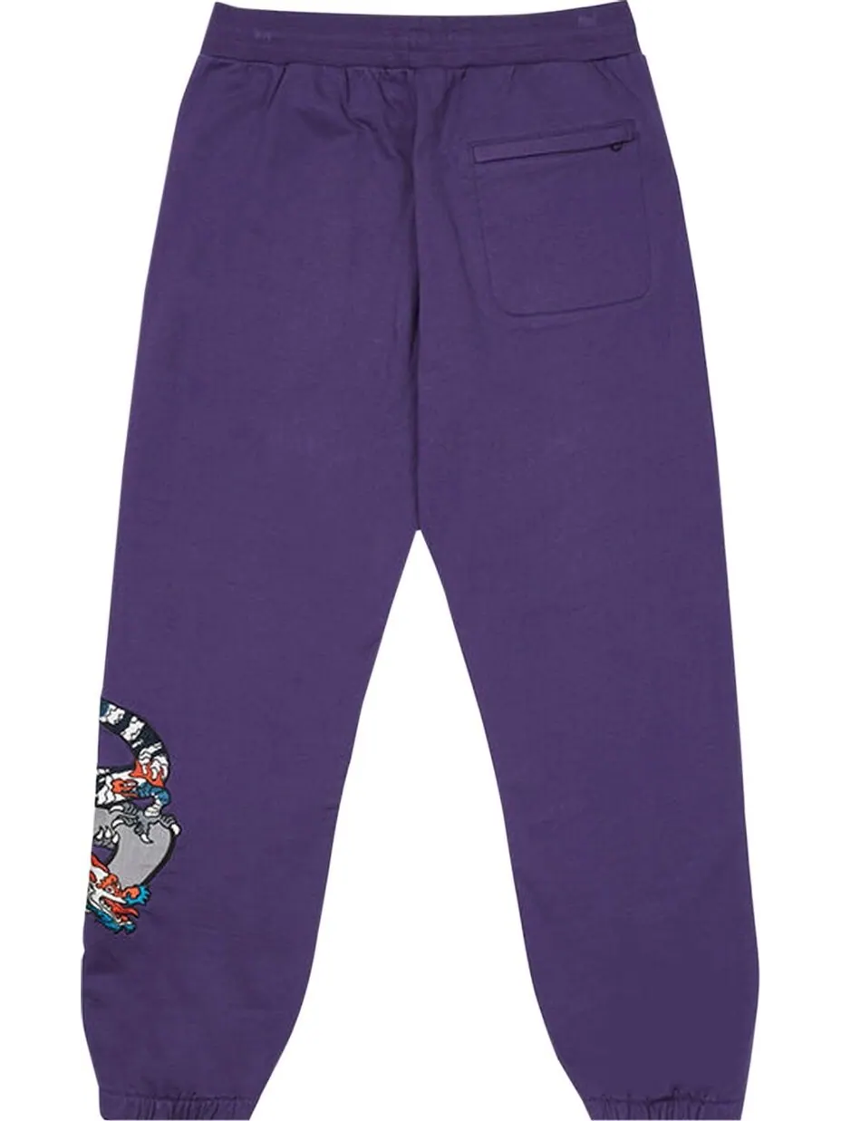 Спортивные брюки Palace Dragon Sweatpants 'Purple' — изображение 2 из 2, фиолетовый
