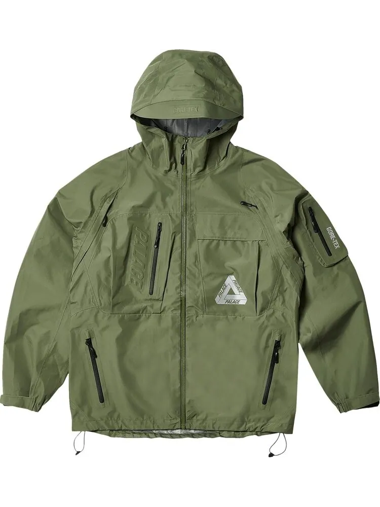 Куртка Palace GORE-TEX Cargo Jacket 'Olive' — изображение 1 из 4, зеленый