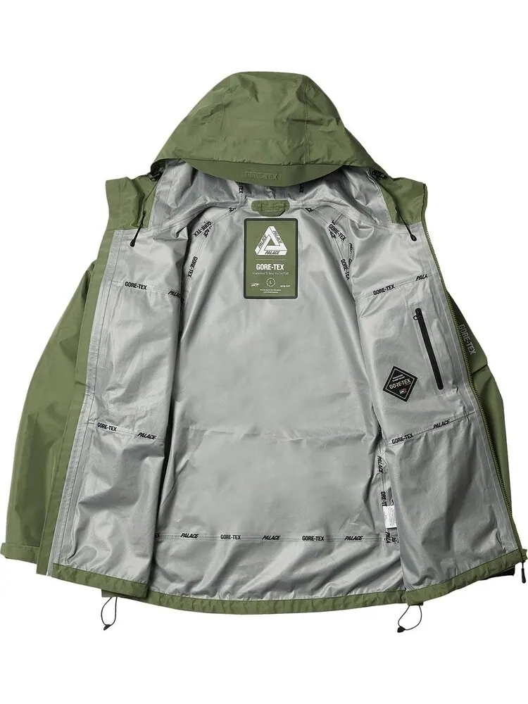 Куртка Palace GORE-TEX Cargo Jacket 'Olive' — изображение 3 из 4, зеленый
