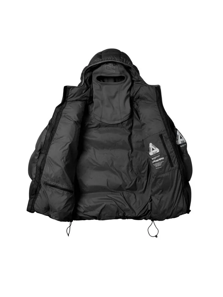 Пуховик Palace Pertex Frost Balaclava Puffa — изображение 3 из 3, черный