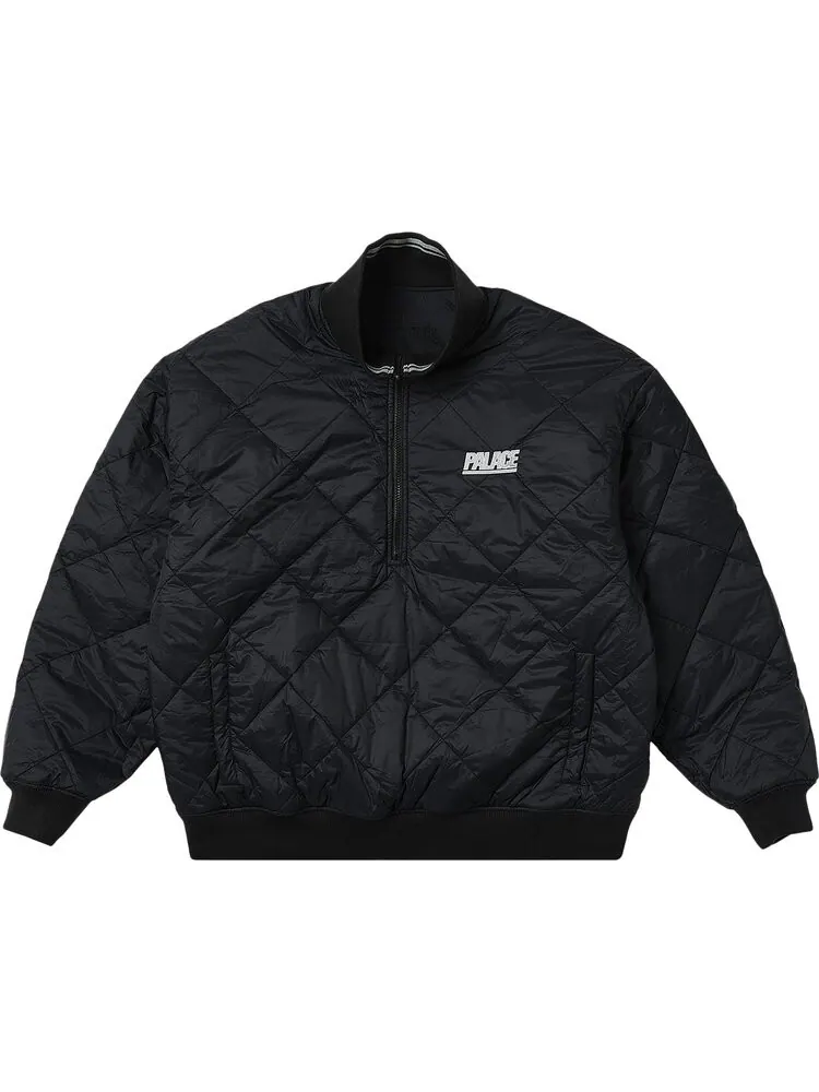 Бомбер Palace Reversible Quilted Sports Bomber 'Black' — изображение 3 из 4, черный